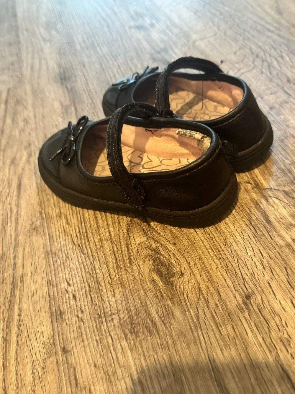 Carter's Black Patent Leather Mary Jane Shoes with Bow